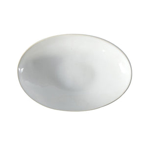 Wonki Ware unique ceramic Etosha Bowl with white textured glaze, handmade in South Africa, available at Amara Home.